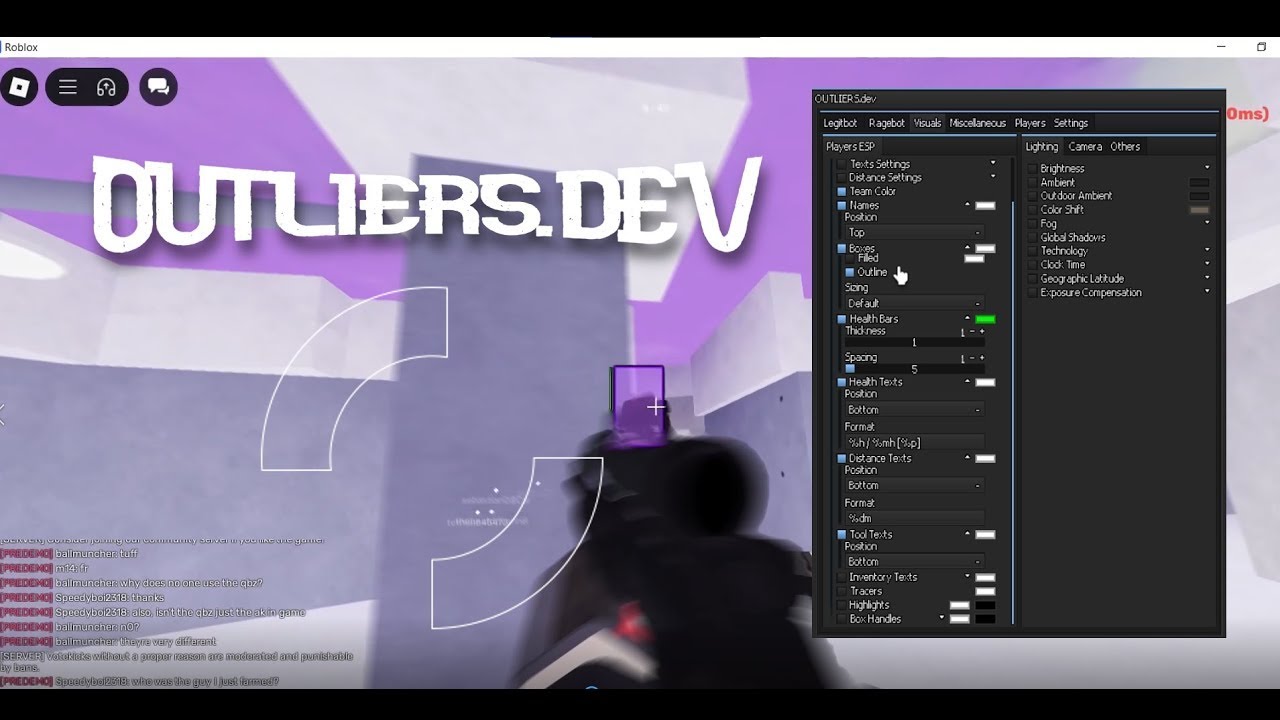 going legit using the best script outliers dev on deadline! RAGEBOT FLY WALKSPEED LEGITBOT