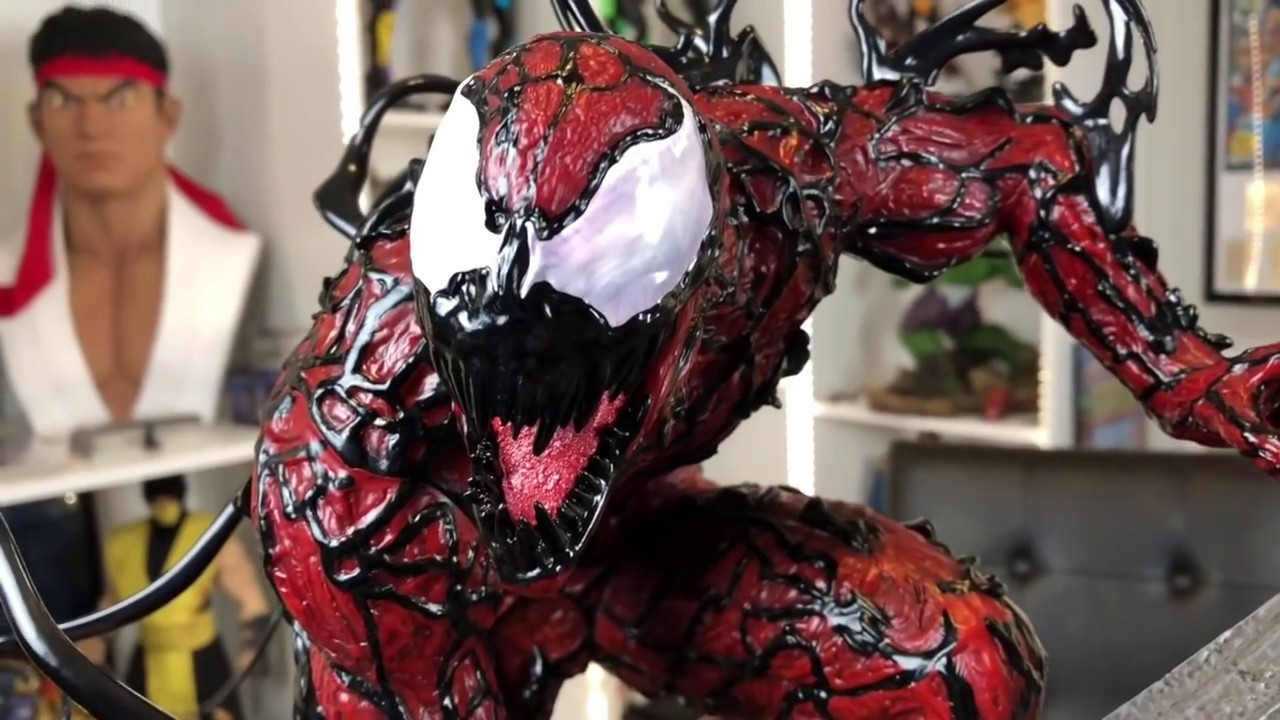 Обзор распаковки Carnage от XM Studios! Крупные планы и сравнение