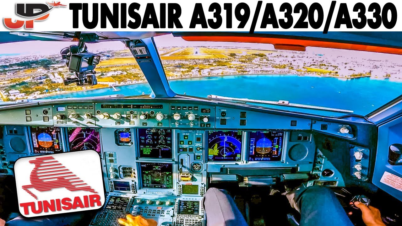 Tunisair Cockpit Airbus A330-200, A320neo & A319