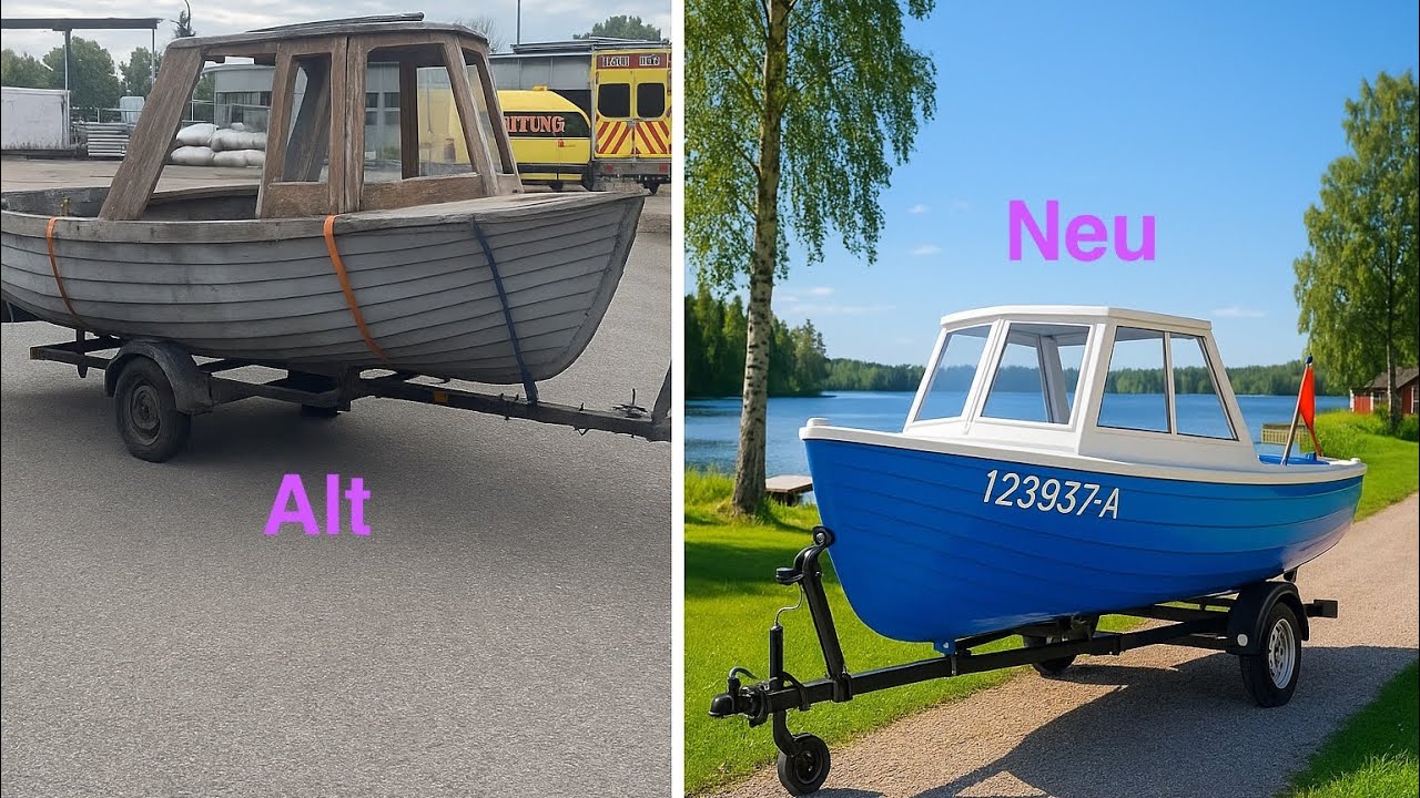 Mein Mini Kajütboot / Motorboot Restauriert & Umbau & kosten im Überblick