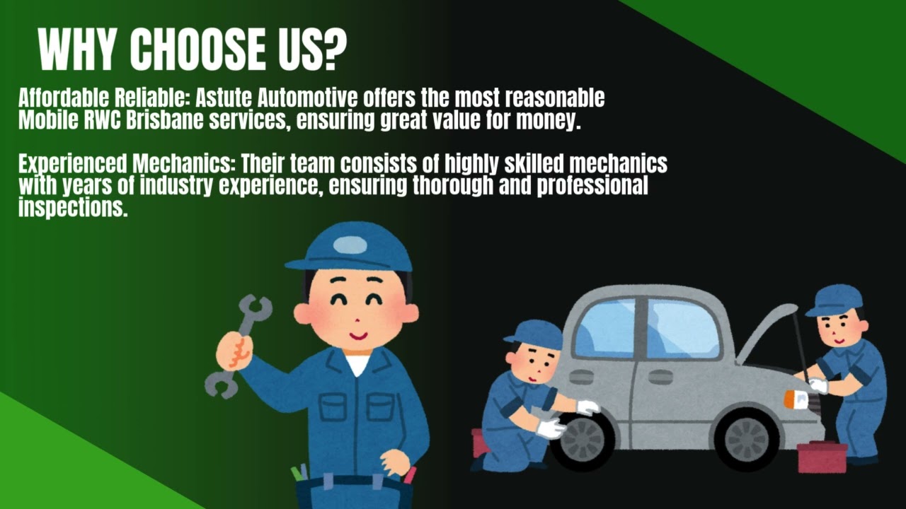 Get Fast and Reliable Mobile Roadworthy Brisbane Inspections with Astute Automotive