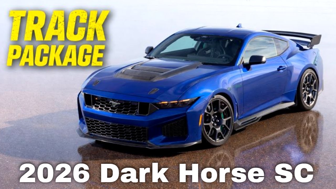 2026 Ford Mustang Dark Horse SC Track Package Pushes the Limits
