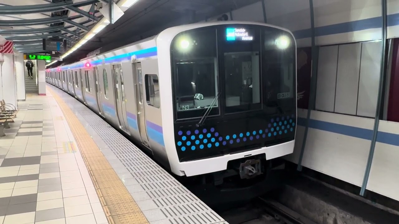 E131系N3編成 普通あおば通行　宮城野原発車※2026.2.28をもって発車メロディの取り扱いは廃止