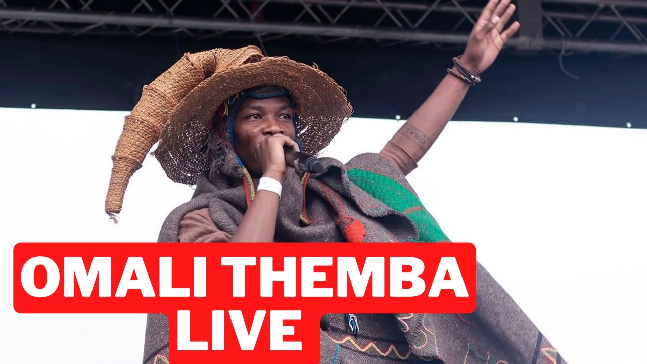 Omali Themba performs at FNB Lesotho Africa Day 2023