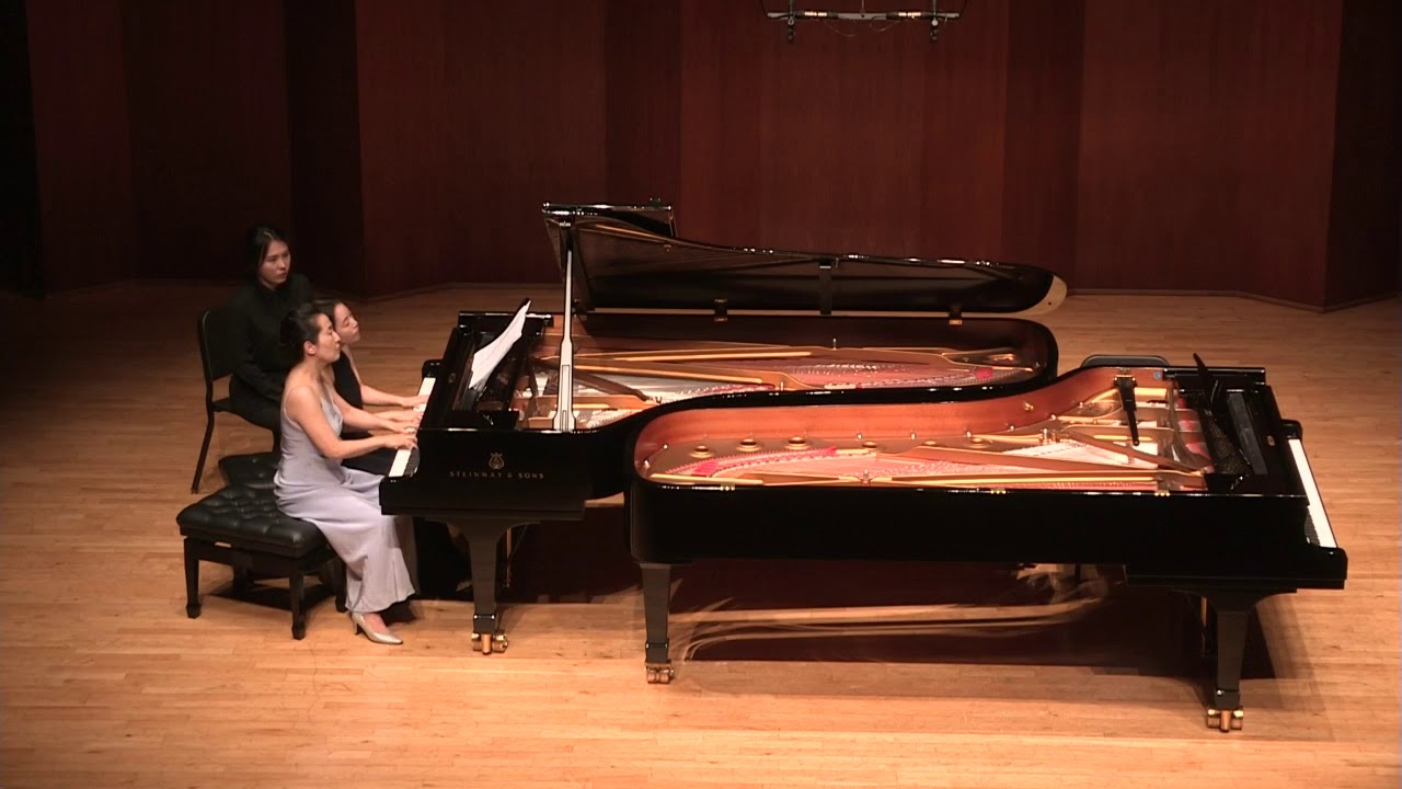 A. Dvorak Slavonic Dances Op. 46 No. 8 in G minor for Piano 4 Hands Sumi Kwon & Jisoo Yoo Piano Duo