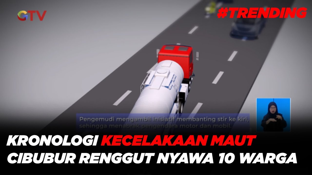 Kronologi Kecelakaan Maut Cibubur Renggut Nyawa 10 Warga 