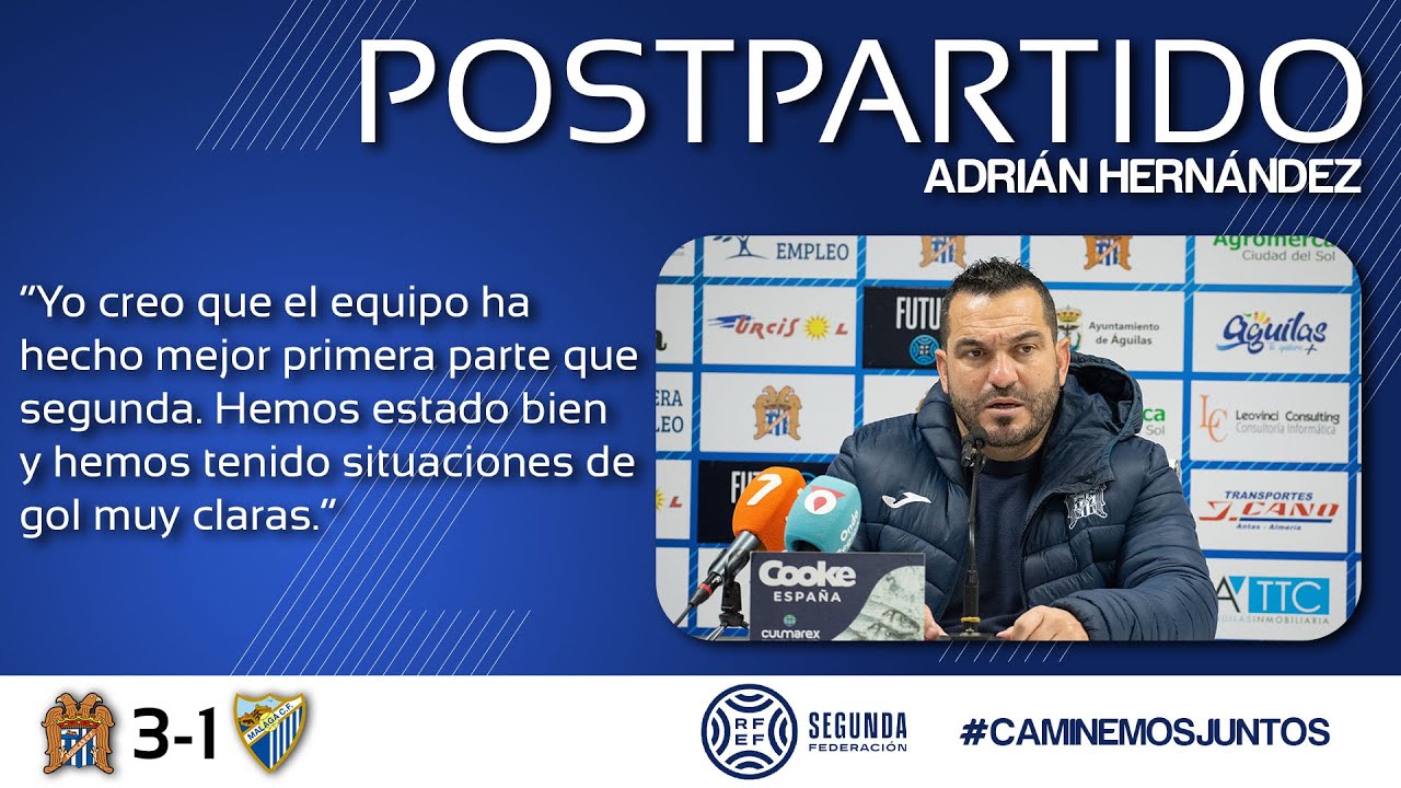 2025/2026 J24 | POSTPARTIDO | Adrián Hernández