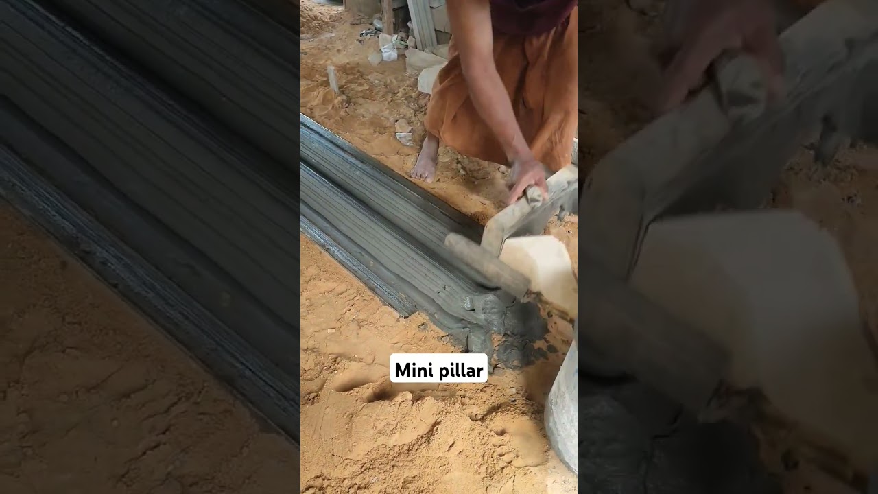 Mini Pillar #asmr #woodworking