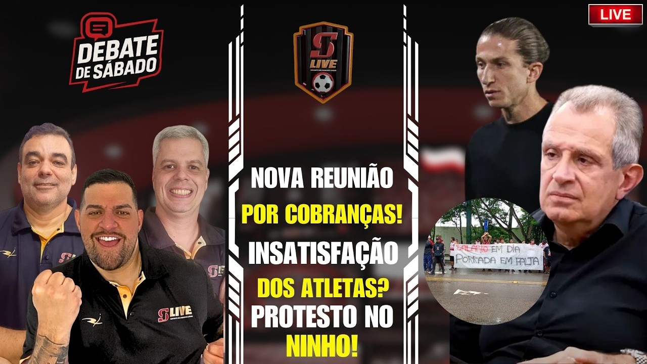 AGORA: PROTESTO NO NINHO! NOVA REUNIÃO ENTRE BAP E F.LUÍS! ATLETAS INSATISFEITOS