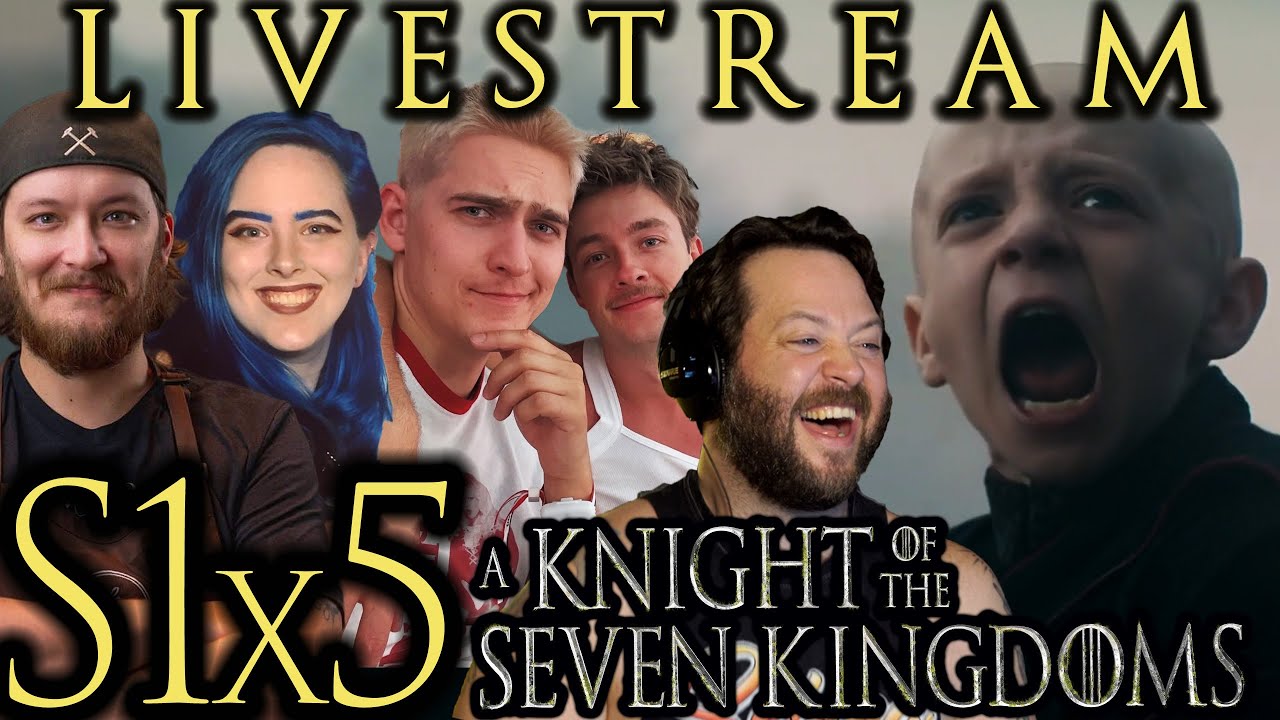 Tall Tuesday Livestream! A Knight of the Seven Kingdoms S1x5!! w/ Bradam Reacts, Maddie & Kev!