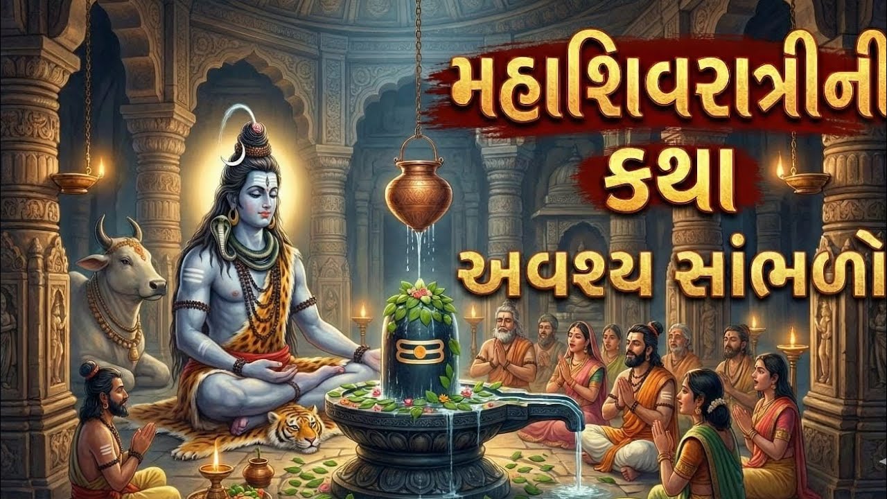 મહાશિવરાત્રિએ સાચા ભક્તના આંસુએ મહાદેવને ધરતી પર આવવા મજબૂર કર્યા Krishna Puran🙏🏻🙏🏻
