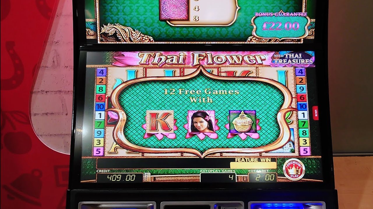 Thai Flower & Rainbow Riches Pots of Gold. BIG WIN on FOBT. Bookies Slots UK.