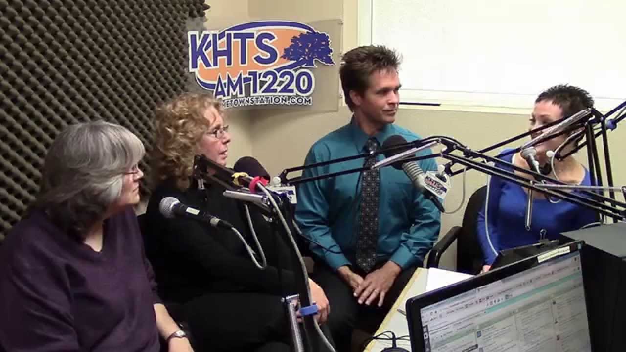 Linnaea Mallette talks about hearing loss on  KHTS AM 1220 in Santa Clarita
