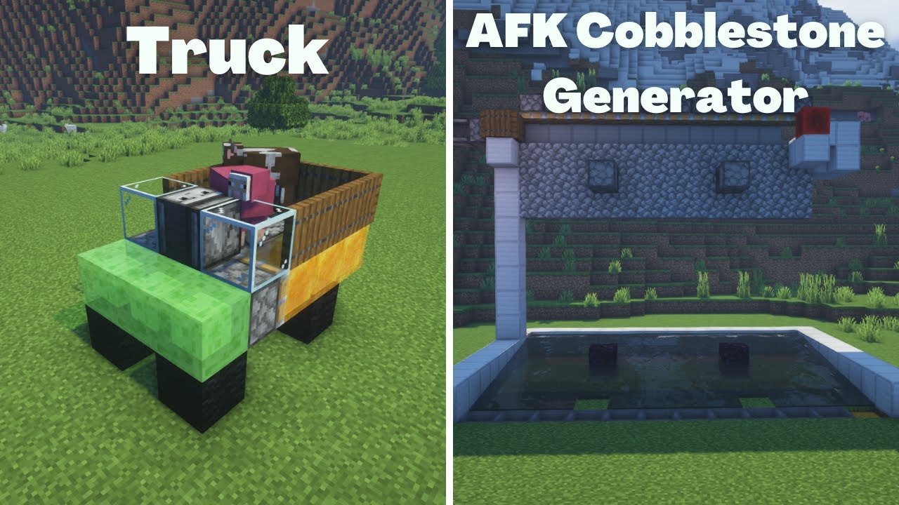 4 Easy Starter Farm for Survival Minecraft