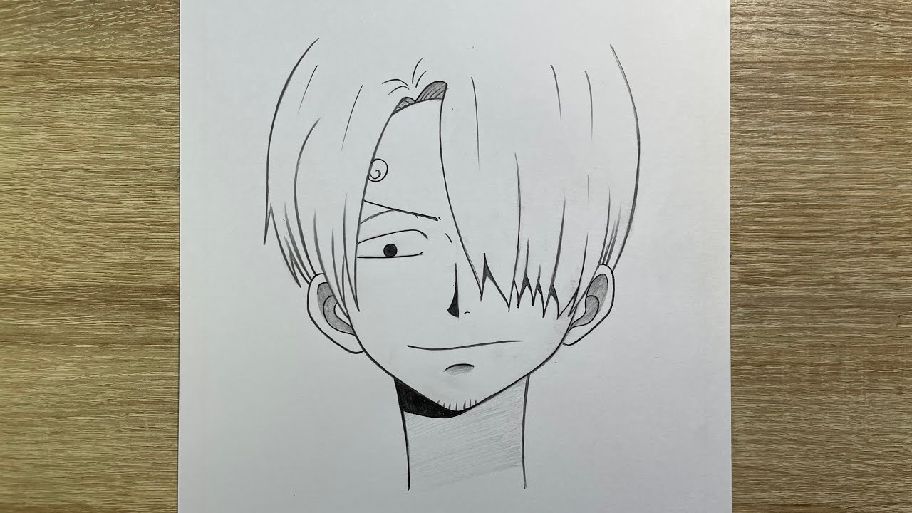 Comment Dessiner Sanji de One Piece | Tutoriel Dessin Facile Étape par Étape