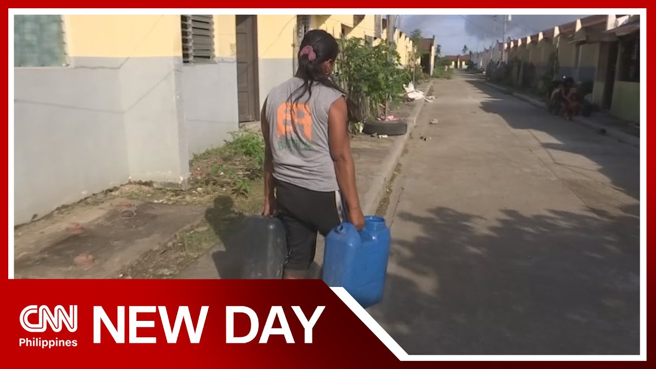 Nine Yolanda housing projects without water line