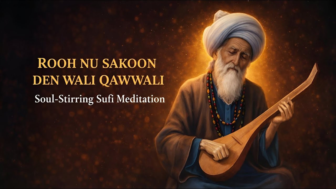 ਰੂਹ ਨੂੰ ਸਕੂਨ ਦੇਣ ਵਾਲੀ ਕਵਾਲੀ | Soul-Stirring Sufi Meditation | Bulleh Shah