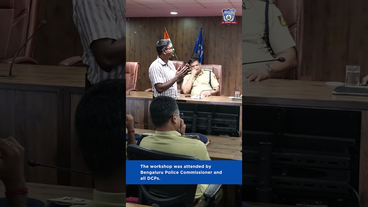 Highlights from the Sign Language Awareness Workshop at Bengaluru Police HQ