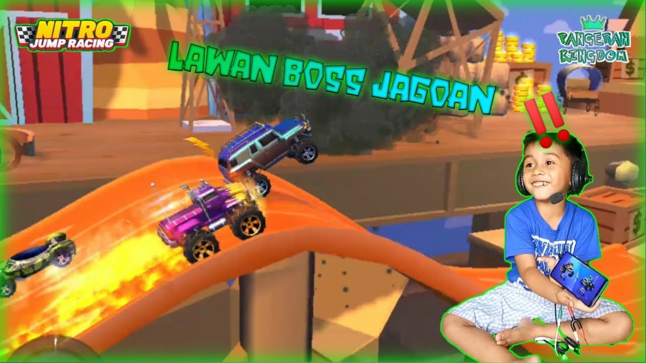 Boss Jagoan‼️| Nitro Jump Racing | Game Mobile - Pangeran Kingdom
