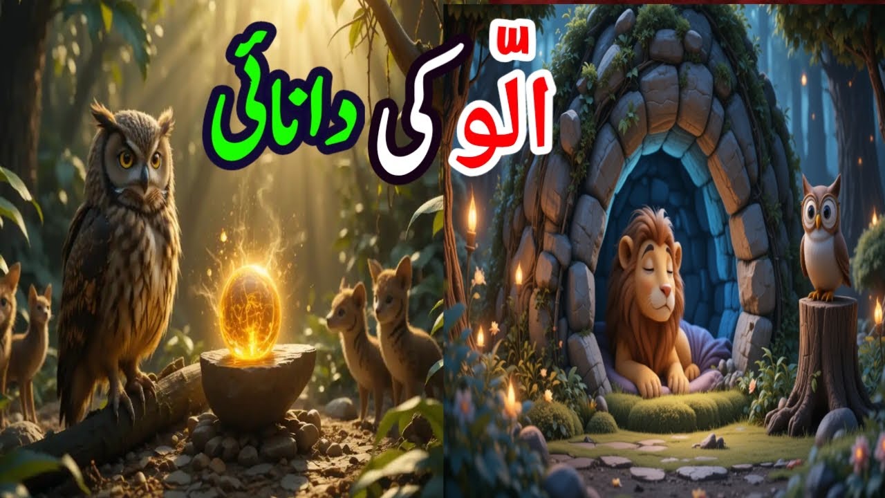 The Wisdom of the Owl | Owl Story | Peyari Kahani | Urdu/Hindi Moral Story For Kids