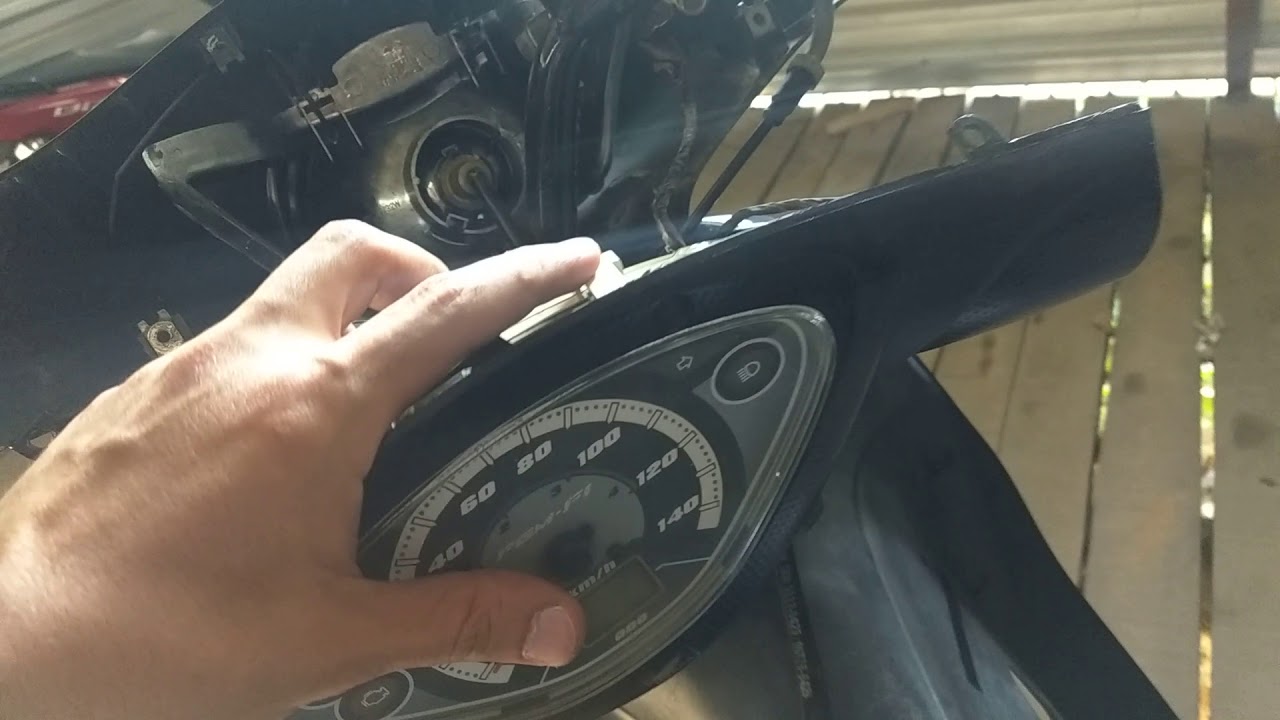Defeito no Painel (LCD) da HONDA BIZ Resolvido com LIMPA CONTATO