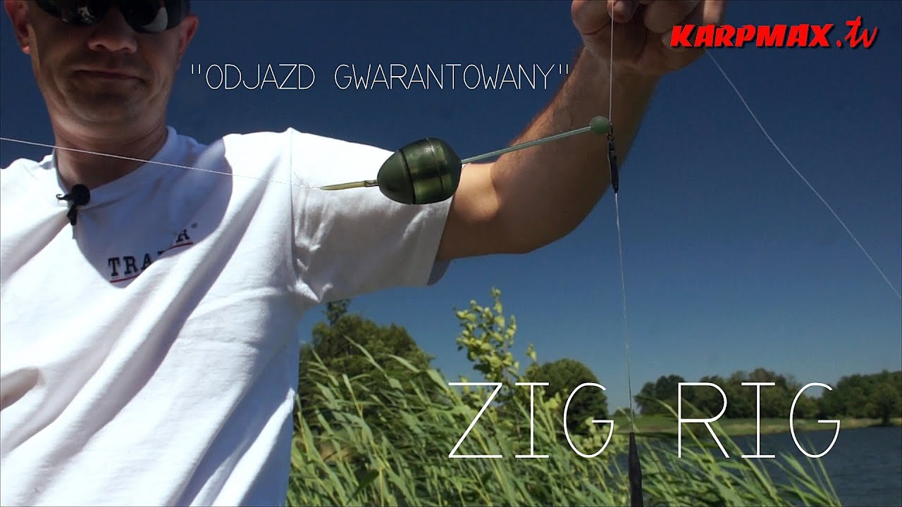 Łowienie karpi z toni cz.1. Zestaw do Zig Riga/ 