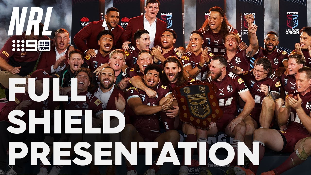 The FULL post-match presentation from the State of Origin 2025 decider | NRL on Nine