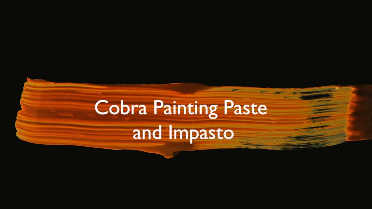 Cobra Painting Paste for Impasto Technique