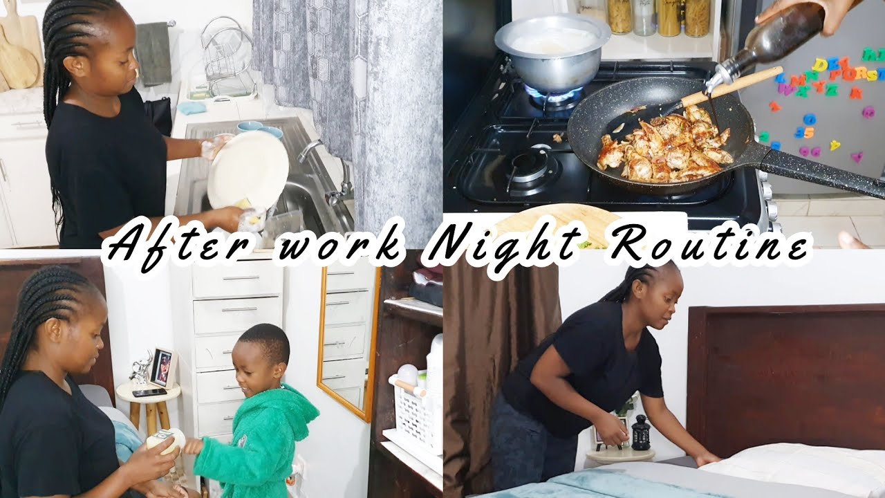 🌙 NIGHT ROUTINE | CLEAN & COOK WITH ME | SKIN CARE