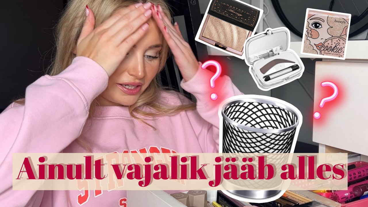 KÕIK EBAVAJALIK MINEMA! Meigikollektsiooni koristus 💄