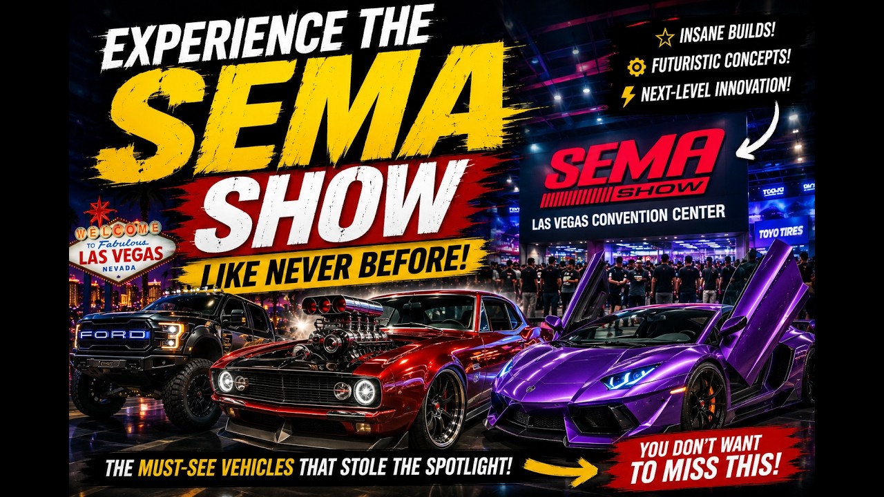 Ultimate SEMA 2025 Tour – Don’t Blink