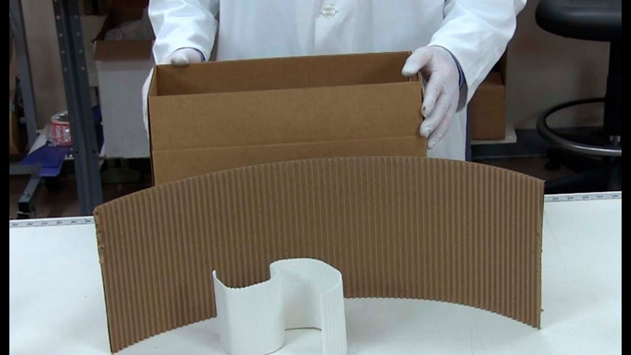 Cushioning – Corrugated fluting proper use