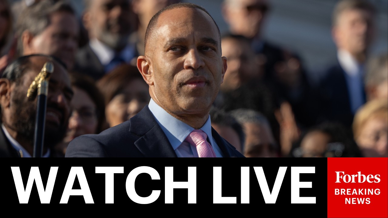 LIVE: Hakeem Jeffries Holds Press Conference At The Capitol Amid Ongoing War With Iran
