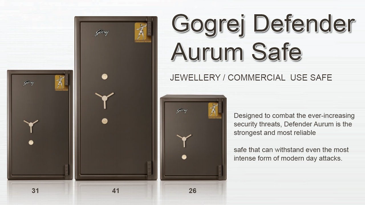 Godrej Defender Aurum Safe I Jewellery Tijori Available With Fire and Tool Resistant 26 Inch Height