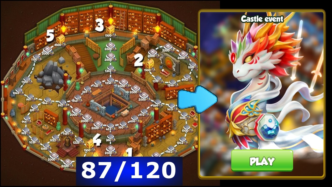 87/120 Jiutian Xuannü Dragon piece | 10 battle in Apex Dragon Assault event | DML
