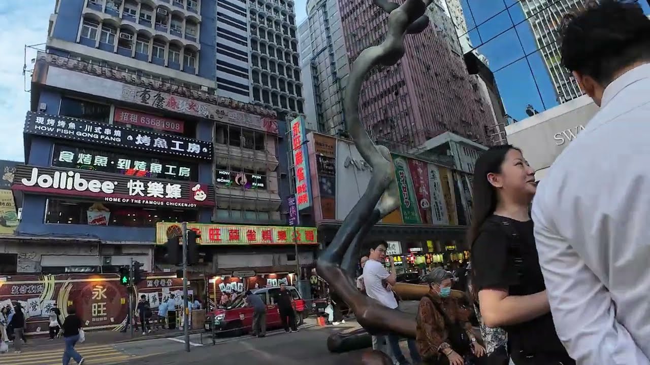 POV Walking Tour of Mong Kok 🇭🇰 | Argyle Street & Hong Kong City Streets | 4K