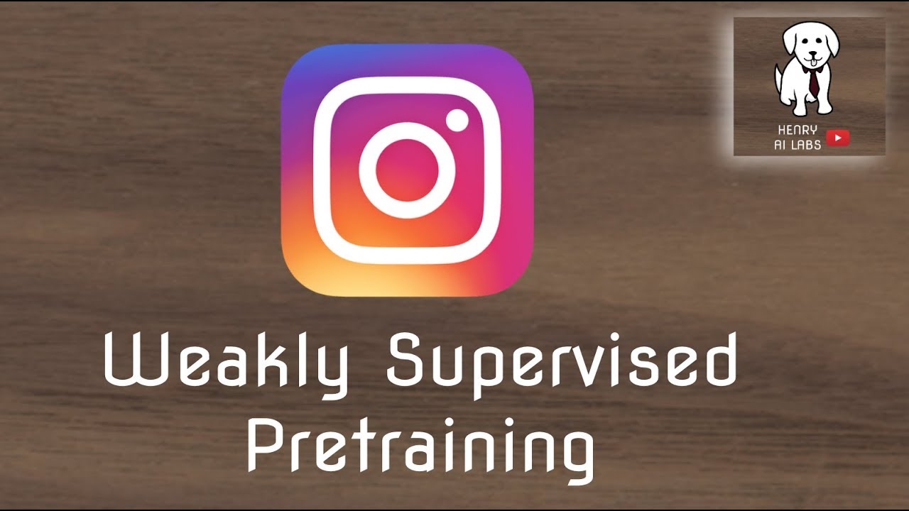 Weakly Supervised Pretraining