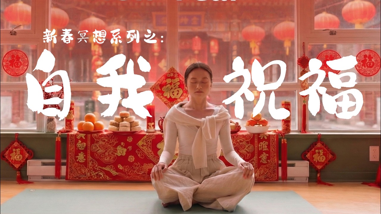 新春冥想系列 之三：5分钟，零基础冥想引导，自我关怀，请先学会温暖你自己