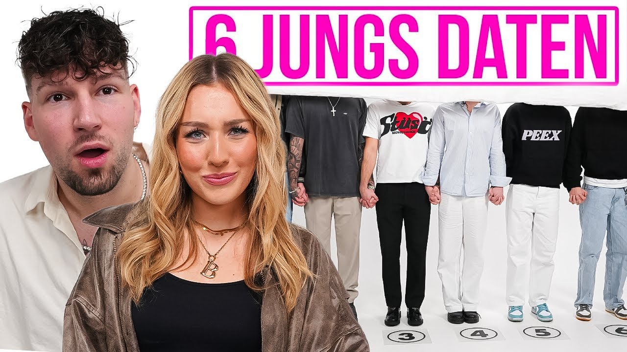 6 JUNGS BLIND DATEN! 💔 mit COSIMA