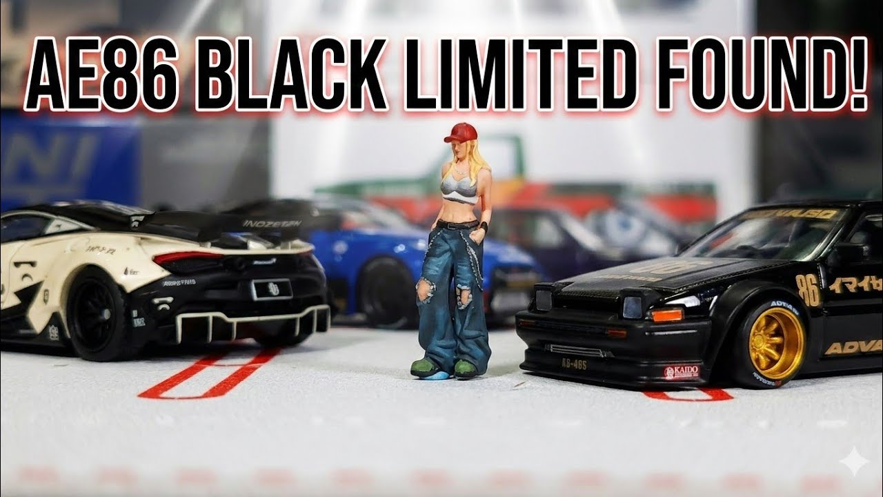 V2 Mini GT Ep82 NEW KH AE86 BLKLTD & the Boring McLaren LBWK!