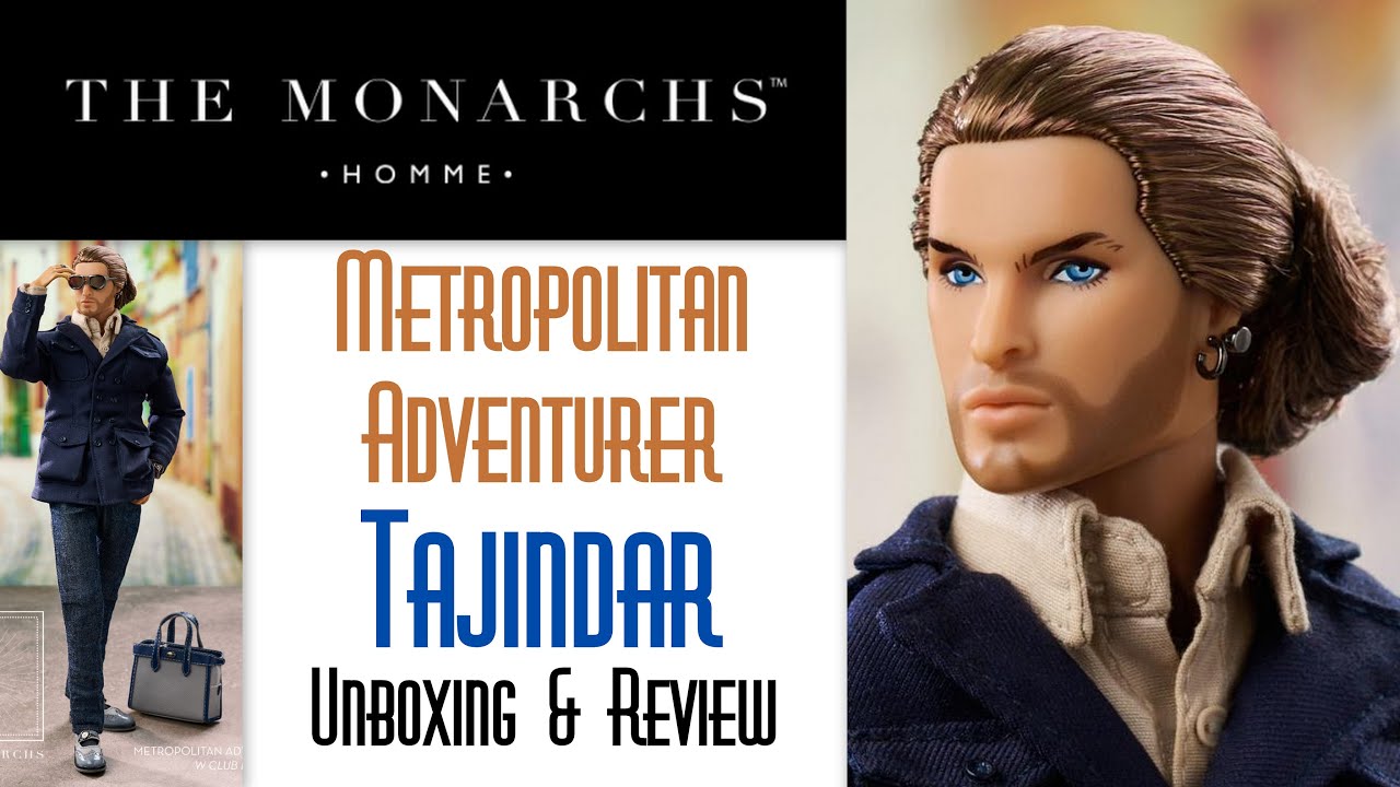 🎧 METROPOLITAN ADVENTURER TAJINDER CHOWDHURY 🦋 MONARCHS HOMME DOLL 👑 ECW 🌎 UNBOXING & REVIEW