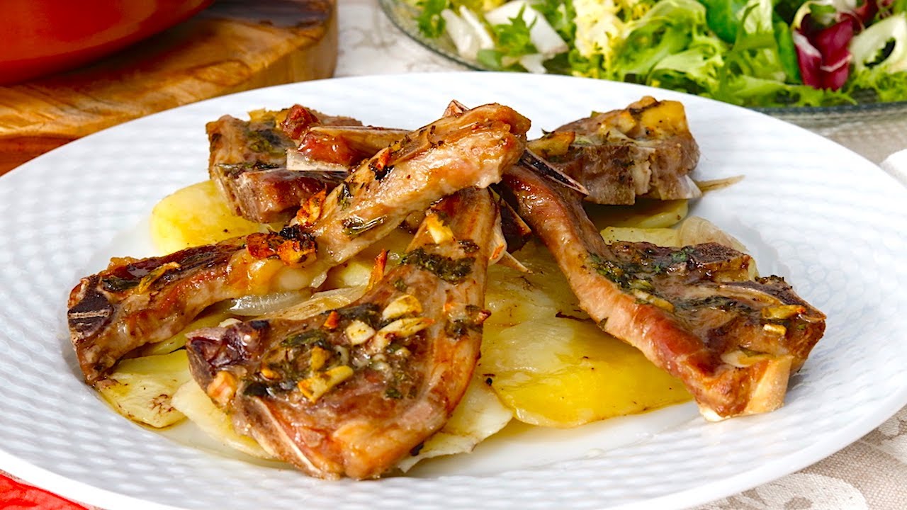CHULETAS DE CORDERO AL HORNO 🌟 ¡La que todo el mundo hace en Navidad!