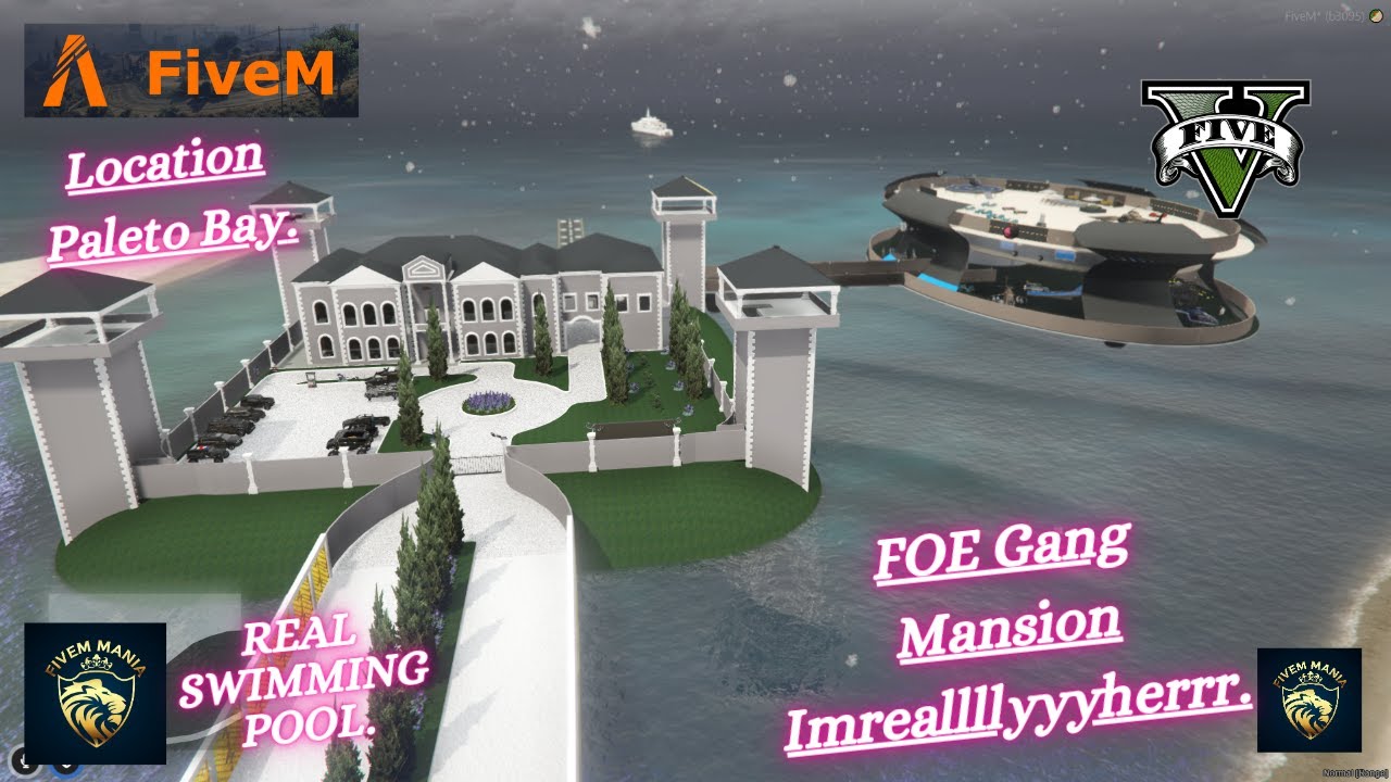 FOE Gang Mansion Imreallllyyyherrr Villa MLOs & Gang Mansions & Beautiful Interiors #fivem #mlos