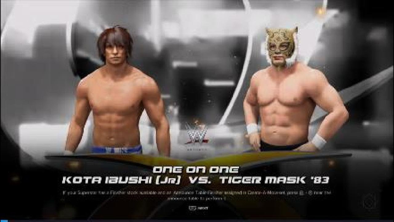 飯伏幸太（jr）  VS タイガーマスク【njpw】KOUTA IBUSI  VS.  TIGER MASK【WWE2k24】