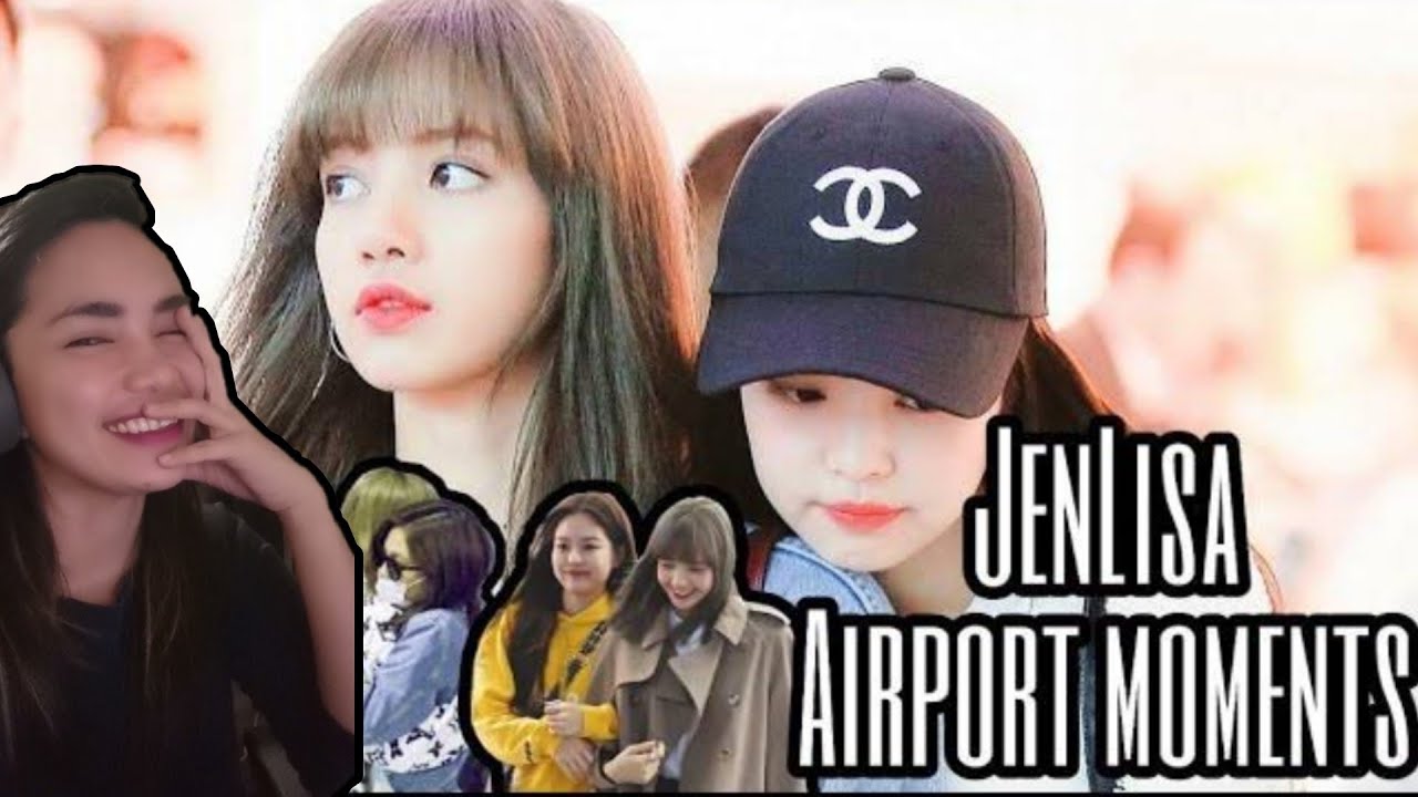 JENLISA Airport Moments Caught on Cam | Having Their Own World (REACTION) | MISS A CHANNEL