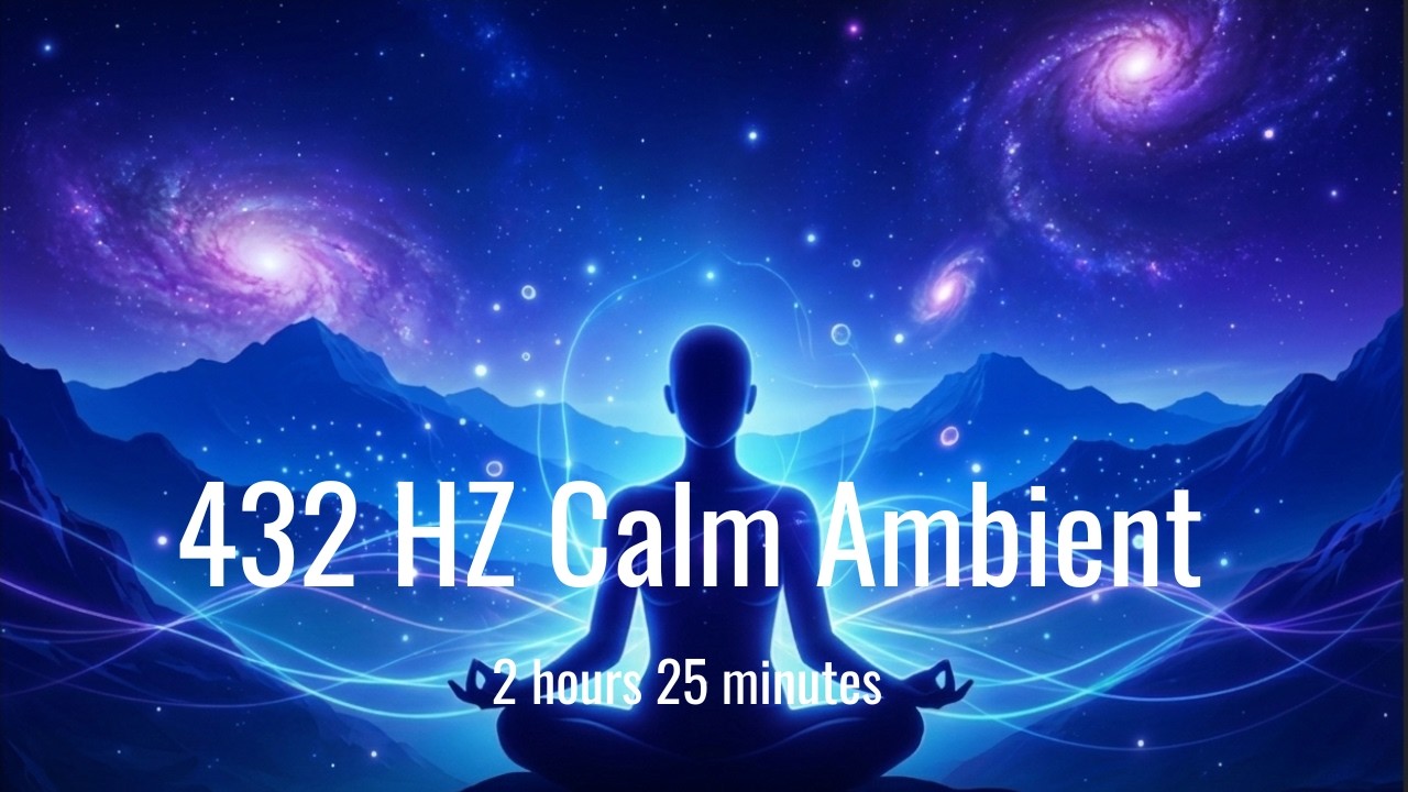432 Hz Calm Ambient – Yoga, Focus & Relaxation | Forest, Ocean & Rain