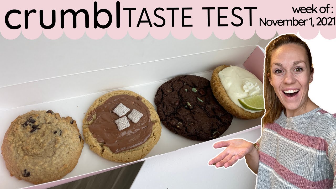 Crumbl Taste Test- Week of November 1, 2021 | KEY LIME PIE, MUDDY BUDDY