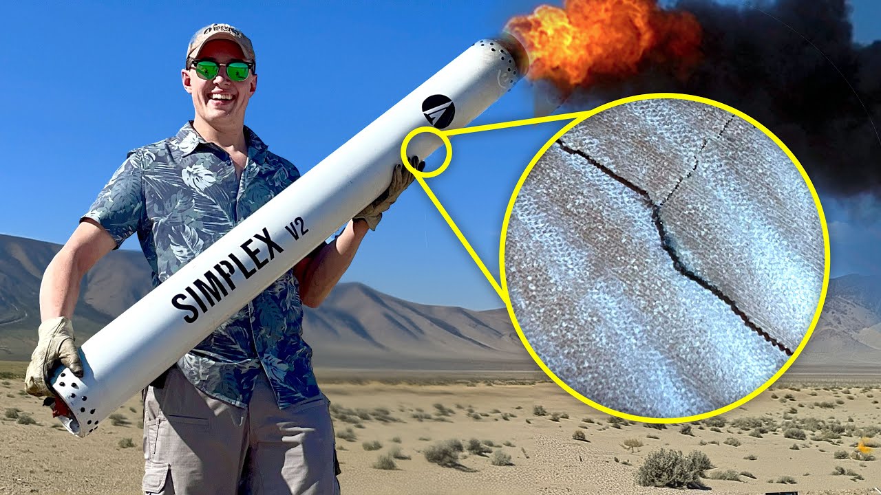 The rocket motor that broke me - Simplex V2
