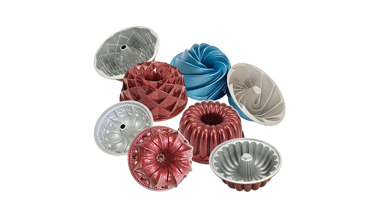 Non Stick Aluminium Cast Cake Baking Pan Cake Tin Mold Bundt Pan
