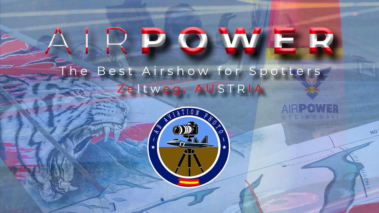 AirPower: The Best Airshow for Spotters. Zeltweg, Austria.